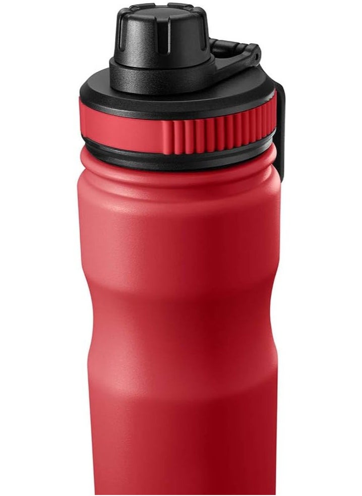 TANK Tank Stainless Steel Water Bottle 650mL, Up to 12Hrs Cold, Red  - Image 5