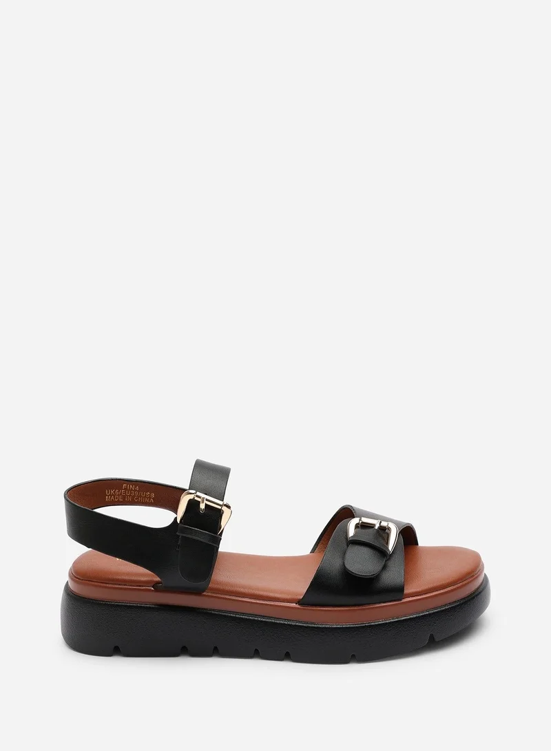 ويرز ذات فروم 'Andrea' Chunky Buckle Strap Sandal
