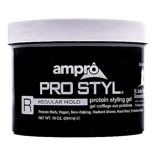 Ampro Pro Styling Protein Dark Gel, 10 oz. (Pack of 2) - Image 1