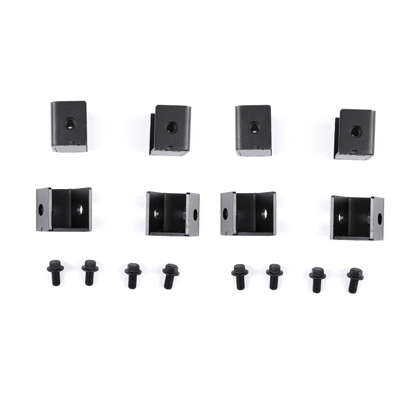 LLKUANG Car Metal Front Seat Spacer Lift KitCompatible with 20072021 Toyota FJ Cruiser Seat Foot RaisingHeighten Bracket 8Pcs