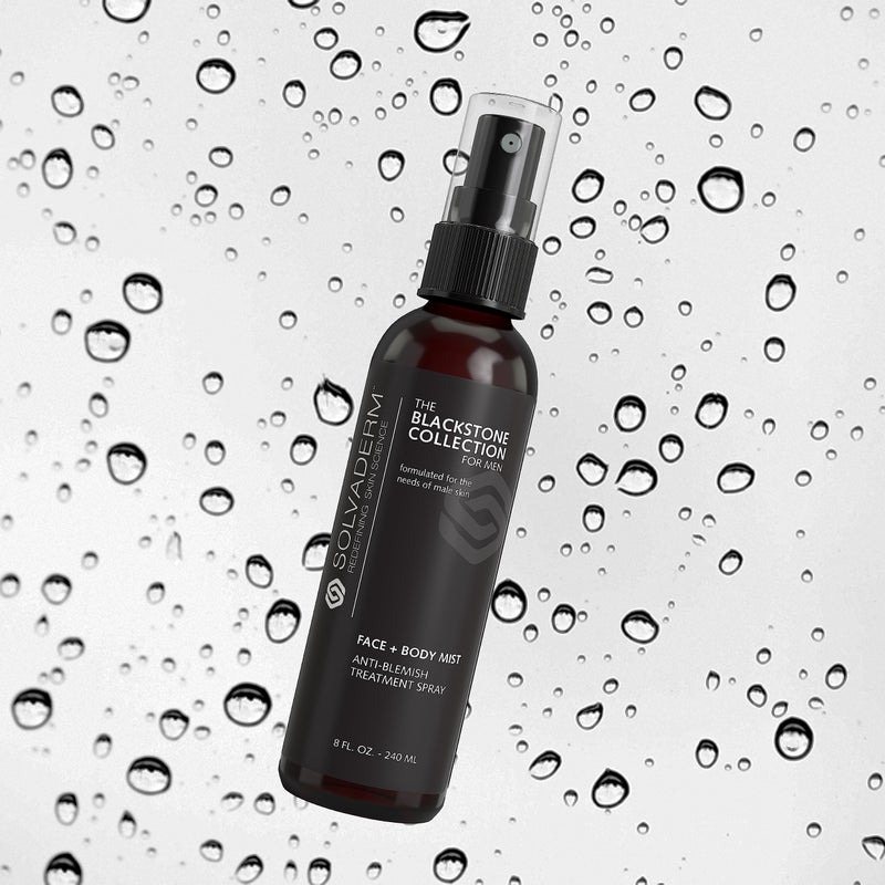 Solvaderm for Men - Cooling Aftershave - Calming Face + Body Mist For Skin Blemishes & Shaving Irritation - Reduces Redness After Shaving - 8 FL OZ / 240 ML (Pack of 1) - Image 2