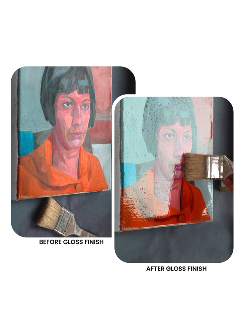 Bluebird  - Polyurethane Water Based Varnish Clear Coat (Gloss, 100ML) - Image 1