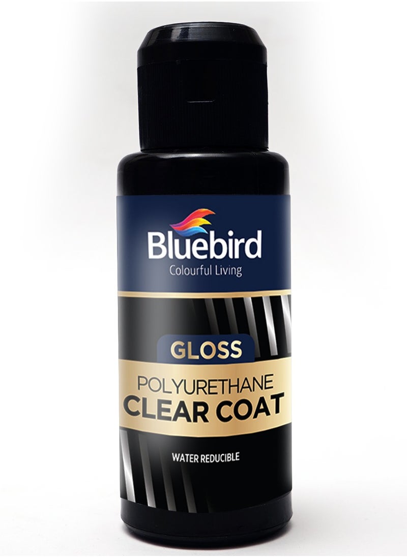 Bluebird  - Polyurethane Water Based Varnish Clear Coat (Gloss, 100ML) - Image 1