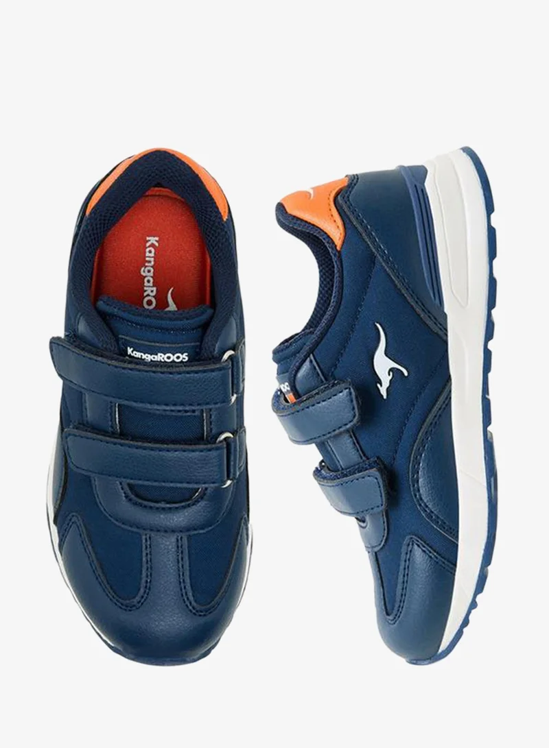 kangaROOS NAVY Boys Hook & Loop Ankle Sneakers for Men | Best Price UAE