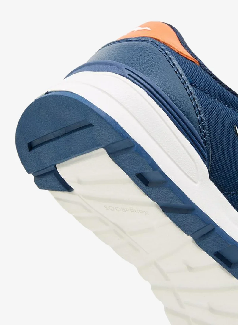 kangaROOS NAVY Boys Hook & Loop Ankle Sneakers for Men | Best Price UAE