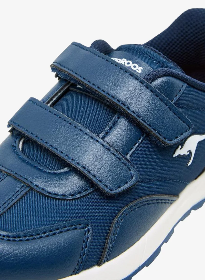kangaROOS NAVY Boys Hook & Loop Ankle Sneakers for Men | Best Price UAE