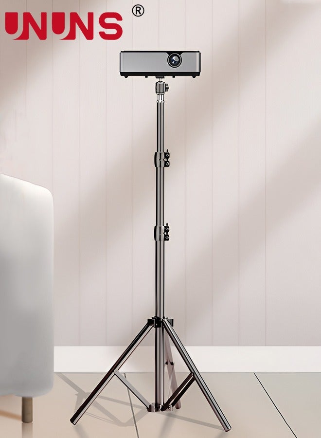 UNUNS Projector Stand Tripod,From 58cm To 170cm,Stand Height Adjustable For Office,Home,Stage,Studio,DJ Racks Holder Mount  - Image 1