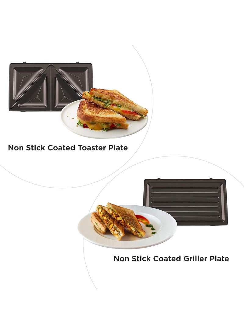 BOSS Boss B501 700Watt Griller Toaster Black and Silver  - Image 4