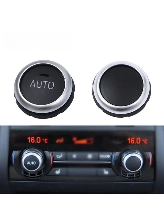 مقبض تحكم درجة حرارة المكيف الأمامي والخلفي الأوتوماتيكي لسيارات BMW السلسلة 5 و6 و7 موديلات F10 وF06 وF12 وF07 - Image 2