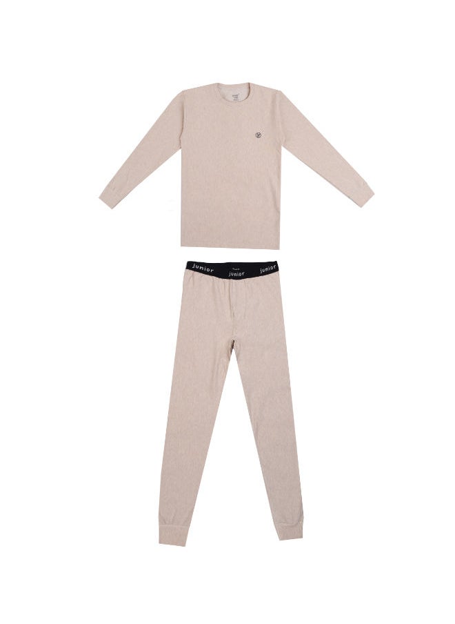 Junior - High Quality Cotton Blend and comfy Thermal Set for Boys -Melton - Image 1