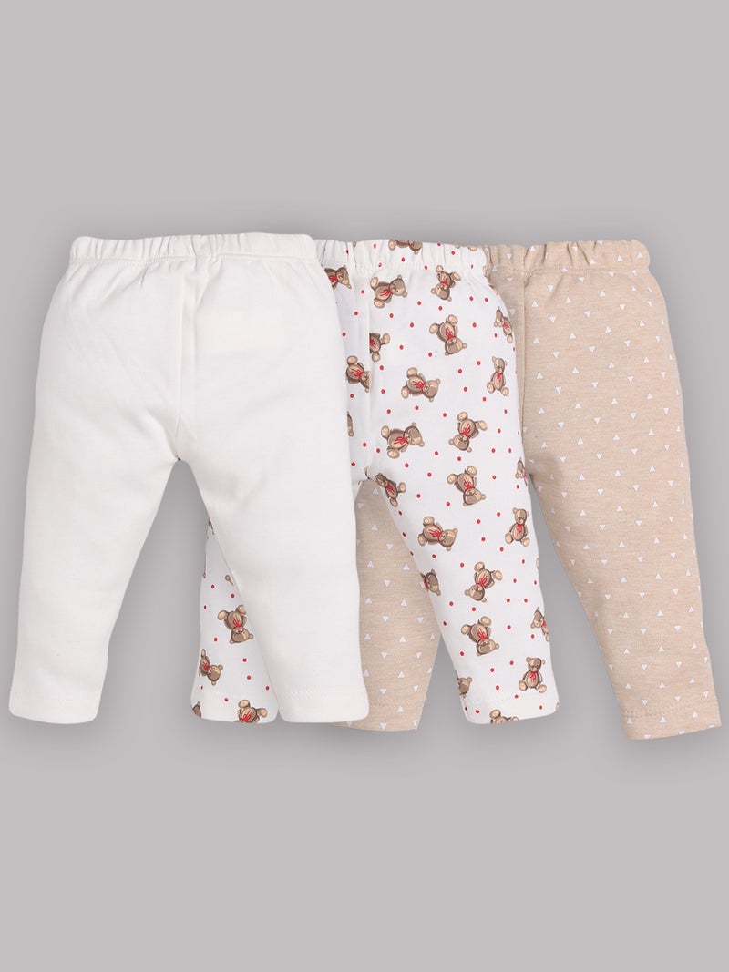 BABY GO 0-3M,3-6M,6-9M,9-12M 100% Pure Cotton Printed Pyjama for Baby  Boys and Baby Girls (Pack of 3) - Image 2