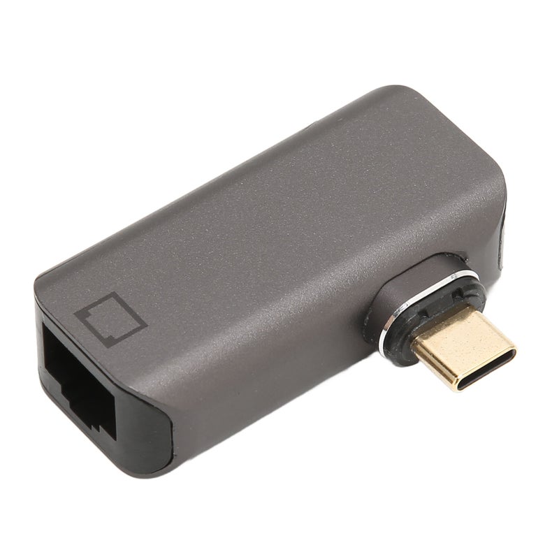 محول مغناطيسي RJ45 إلى Type C 24 دبوسًا بميزات كاملة متعدد الاستخدامات لأجهزة الهواتف المحمولة والأجهزة المحمولة بمحددات Type C - Image 3