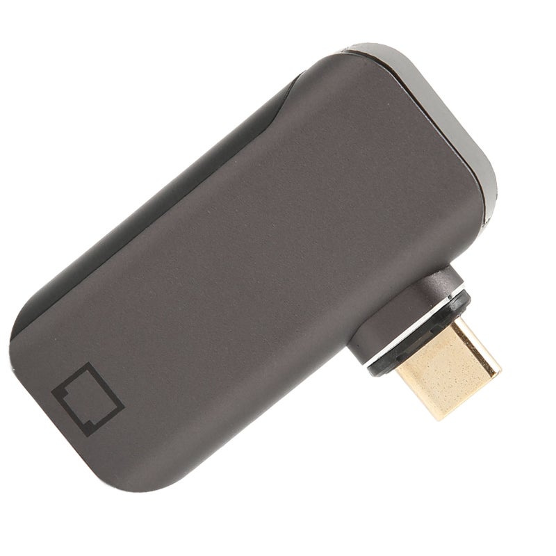 محول مغناطيسي RJ45 إلى Type C 24 دبوسًا بميزات كاملة متعدد الاستخدامات لأجهزة الهواتف المحمولة والأجهزة المحمولة بمحددات Type C - Image 1