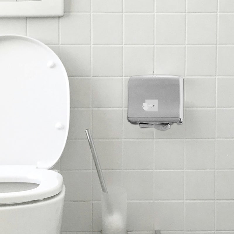 🚽 مفتاح موزع ورق تواليت لحامل لفات ورق تجارية تصميم بلاستيكي متين - Image 5