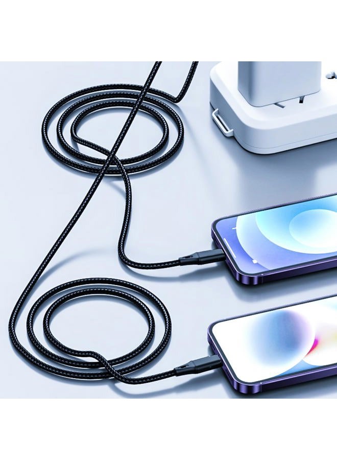 Orisell USB C Splitter Charging Cable, USB C 1 Female to 2/3 Male Y Splitter Extension Charging Cable,Compatible with Phones Cameras Lights Ipads AirPods and More (3 Feet-3 Male Port) - Image 5