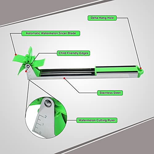 iLife آلة تقطيع البطيخ iLife - مقسّم الفواكه من الفولاذ المقاوم للصدأ، أفضل أداة مطبخ - Image 5