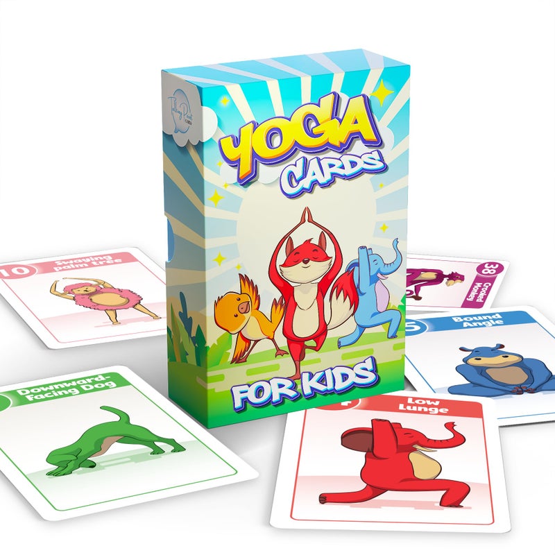 TALKING POINT CARDS Yoga Pose and Breathing Exercise Cards for Kids Promote Mindfulness Meditation and Self Care for Children Fun Preschool Game with Easy to Read Steps Teach Kids Mindfulness Tools Through Yoga - Image 3