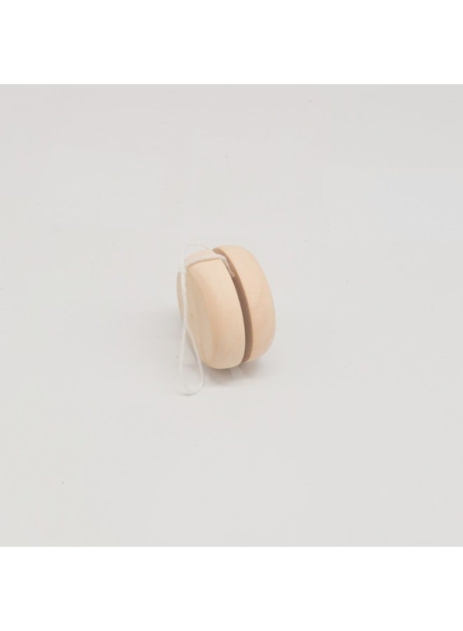 Wooden Yo Yo Yo Ball Wooden Children's Toys Nostalgic Classic Lotus Logo Color Production-Color:Naked Wooden Color Yo-yo-Specifications:5.3±0.3cmx2.8±0.3cm  - Image 5