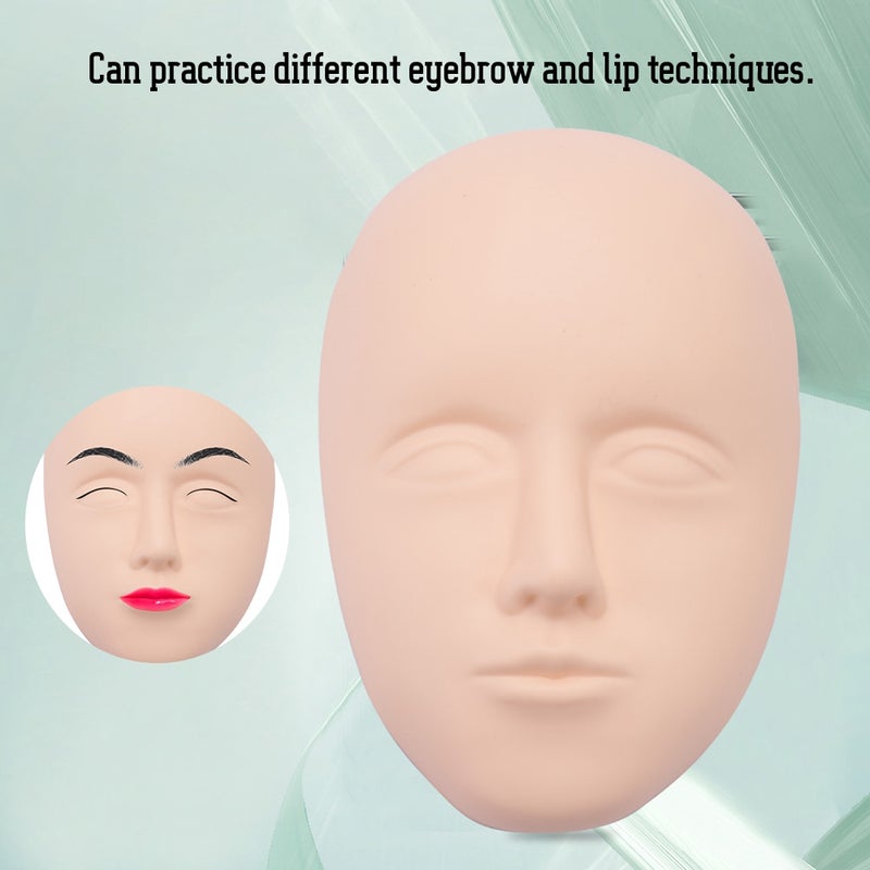 Tattoo Practice Permanent Makeup Microblading Eyebrow Lip Training Silicone Skin 1# - Image 5