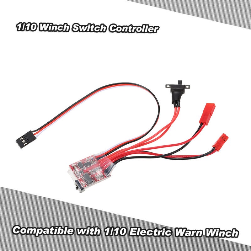 1/10 Winch Switch Controller For RC 1/10 JEEP Axial SCX10 AX10 Tamiya CC01 HSP 8.5 x 1.5 x 6cm - Image 4