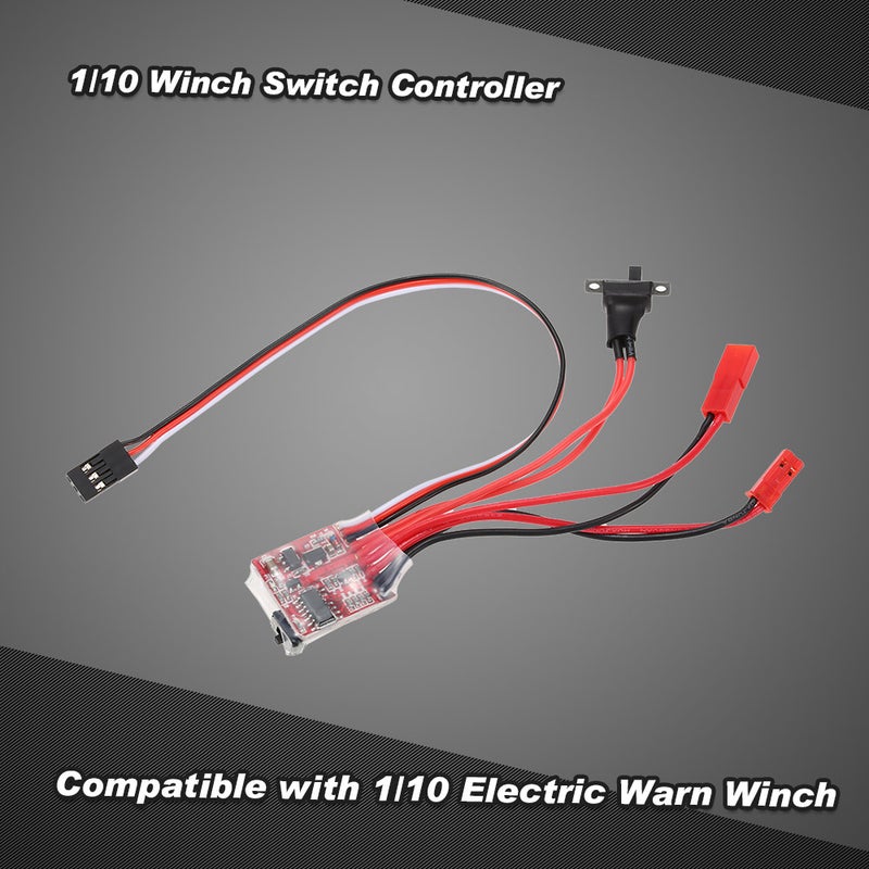 1/10 Winch Switch Controller For RC 1/10 JEEP Axial SCX10 AX10 Tamiya CC01 HSP 8.5 x 1.5 x 6cm - Image 1