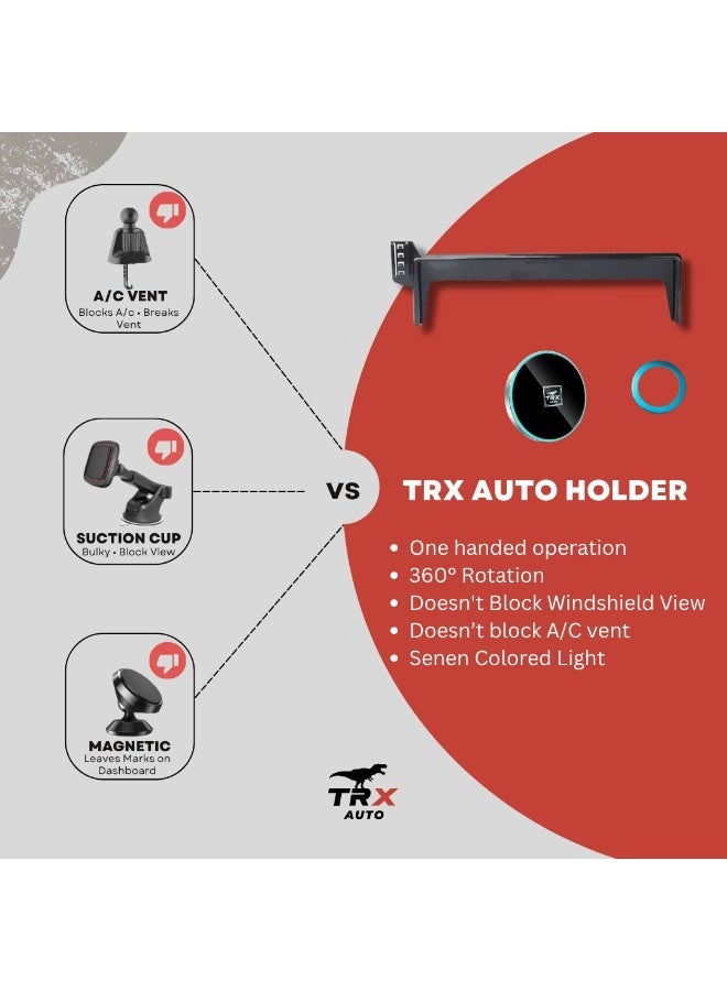  تي ار اكس اوتو حامل هاتف مغناطيسي لاسلكي للشحن من TRX AUTO لسيارات ليوبارد 8 / دينزا B8 (2022-2026) | حامل سيارة مغناطيسي قوي مع شحن Qi سريع | متوافق مع لوحة القيادة الأصلية (شاشة 17.3 بوصة فقط) - Image 2