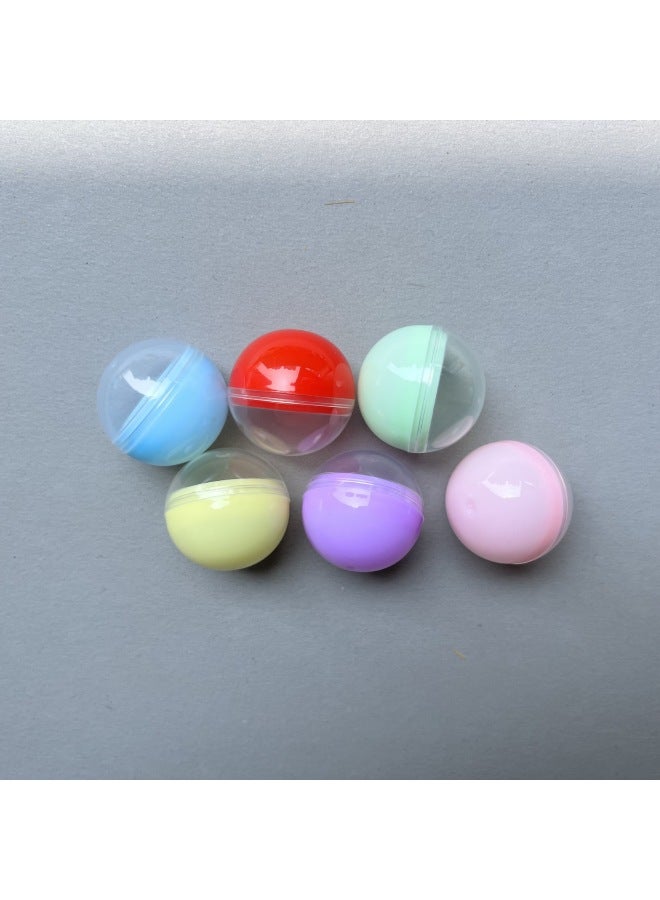 38mm Gashapon Non-porous Small Size Gashapon Ball Round Empty Gashapon Plastic Lottery Ball Gift Tea Bag Case-Color:Translucent Mixed Color-Specifications:38*38  - Image 5