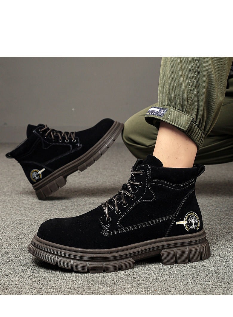 The Bottom Of The Plus Size Car Line Will Never Come Loose, And The Workwear Martin Boots will Never Come Off - Image 1