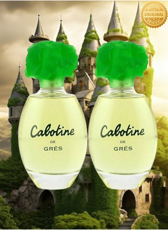 Cabotine de Gres 2 Pieces Cabotine De Gres Perfume 100ml EDT  - Image 1