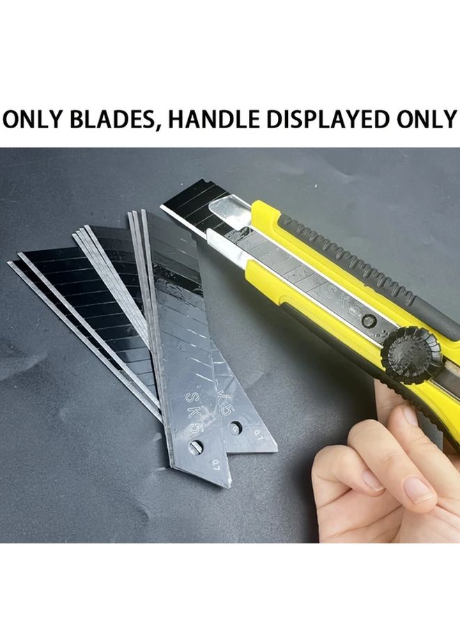 20 Pcs 25mm Heavy Duty Utility Knife Blades High Carbon Steel Replacement Parts - Image 5