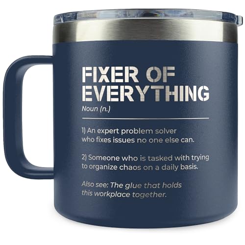 KATLADIZ Thank You Gifts for Men, Boss, Coworker, Manager, Office, Mentor - Coworker Gifts, Boss Gift for Men - Birthday, Fathers Day Gift for Mens - 14 Oz Stainless Steel Coffee Mug - Image 1