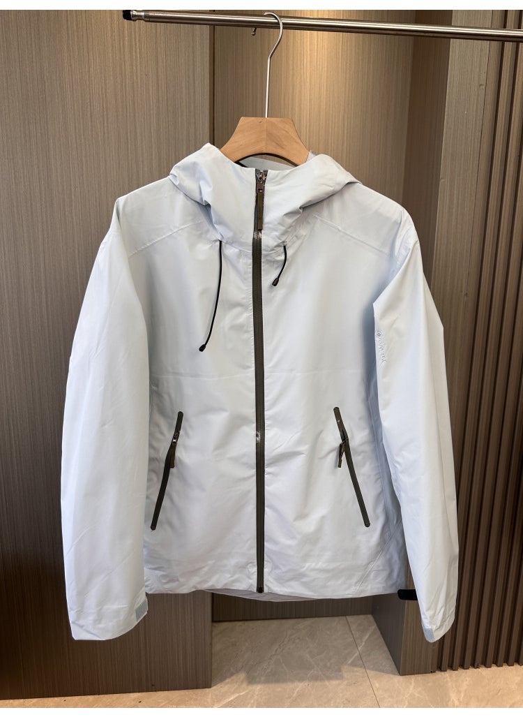 Generic - Spring Autumn Couples Windproof Waterproof Ski Jacket Ethernet Blue - Image 1