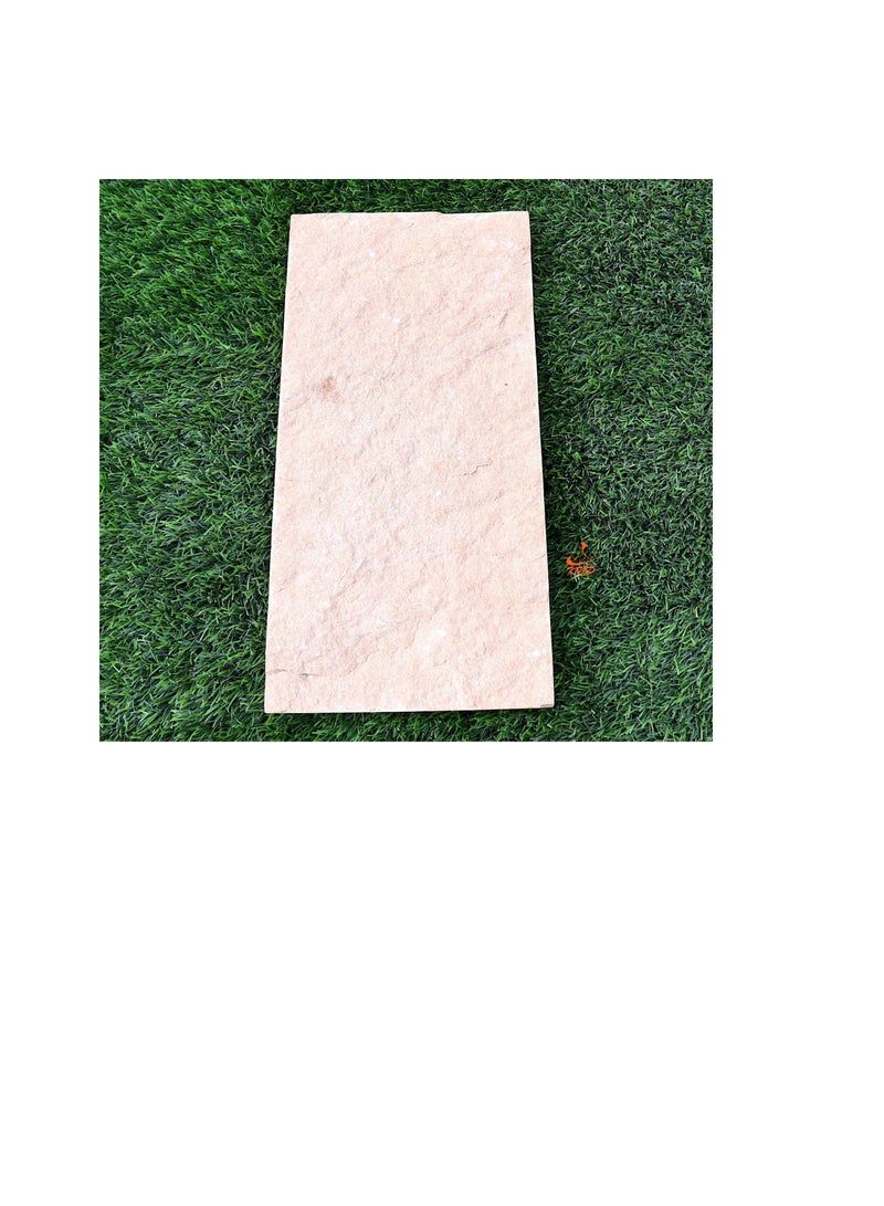 KNP Garden stepping stones Anti-slip Rectangular 20x40cm Beige Single stone - Image 3
