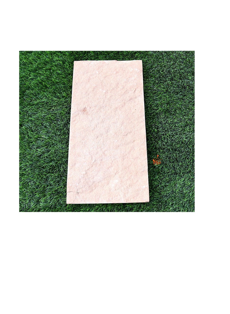 KNP Garden stepping stones Anti-slip Rectangular 20x40cm Beige Single stone - Image 2