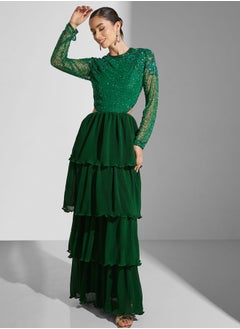 Virgos Lounge Layered Detail Dress  - Image 4