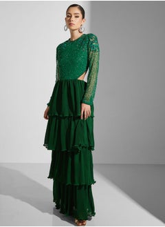 Virgos Lounge Layered Detail Dress  - Image 1