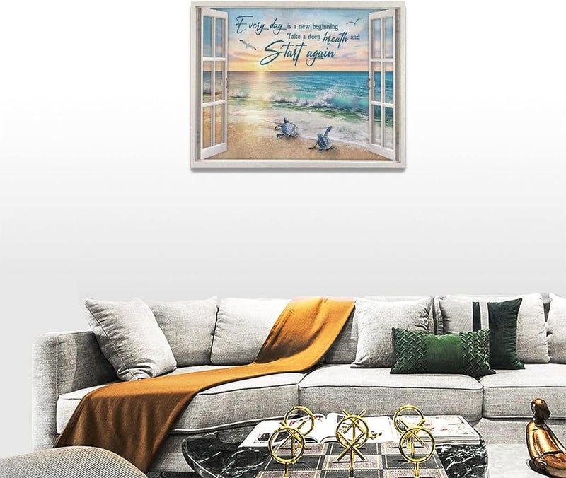 Tijuboni Beach Ocean Theme Wall Art - Image 2