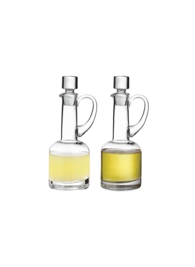 Paşabahçe Pasabahce Dufy Oil & Vinegar 250cc – 2-Piece Dispenser Set - Image 4
