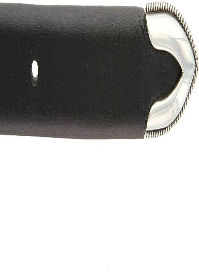 Belts.com Gareth Italian Calfskin Genuine Leather Designer Dress Belt 1-1/8"(30mm) taper down to 1"(25mm) wide (Smooth Black, 38) - Image 4