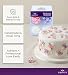 Culpitt Mini Flowers Assorted Sugar Pipings 6mm and 10mm Sugar Paste Flowers with Royal Icing Centre Decoration for Cupcakes and Cakes Pack of 100 Pink 06219 - Image 4
