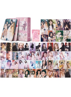زد Integrate small card KPOP Korean Wave photo card 55 boxed DIY collection IVE ILLIT pink -I'LL LIKE YOU 