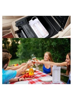 Y&D Ice Cube Trays, 2 in 1 Portable Mold Bottle With Lid The Sanitary Makers For Makes 17 Cubes  - Image 5