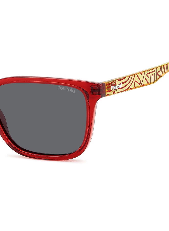 RECTANGULAR POLAROID KIDS SUNGLASSES FRAMES