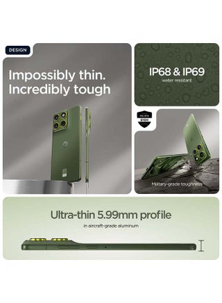 Edge 70 Dual SIM 5G 12 RAM 512GB Bronze Green With Free Gifts - Middle East Version - view 3
