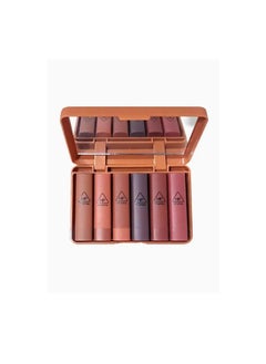 6-Piece Lipsticks Mini Set Multicolour