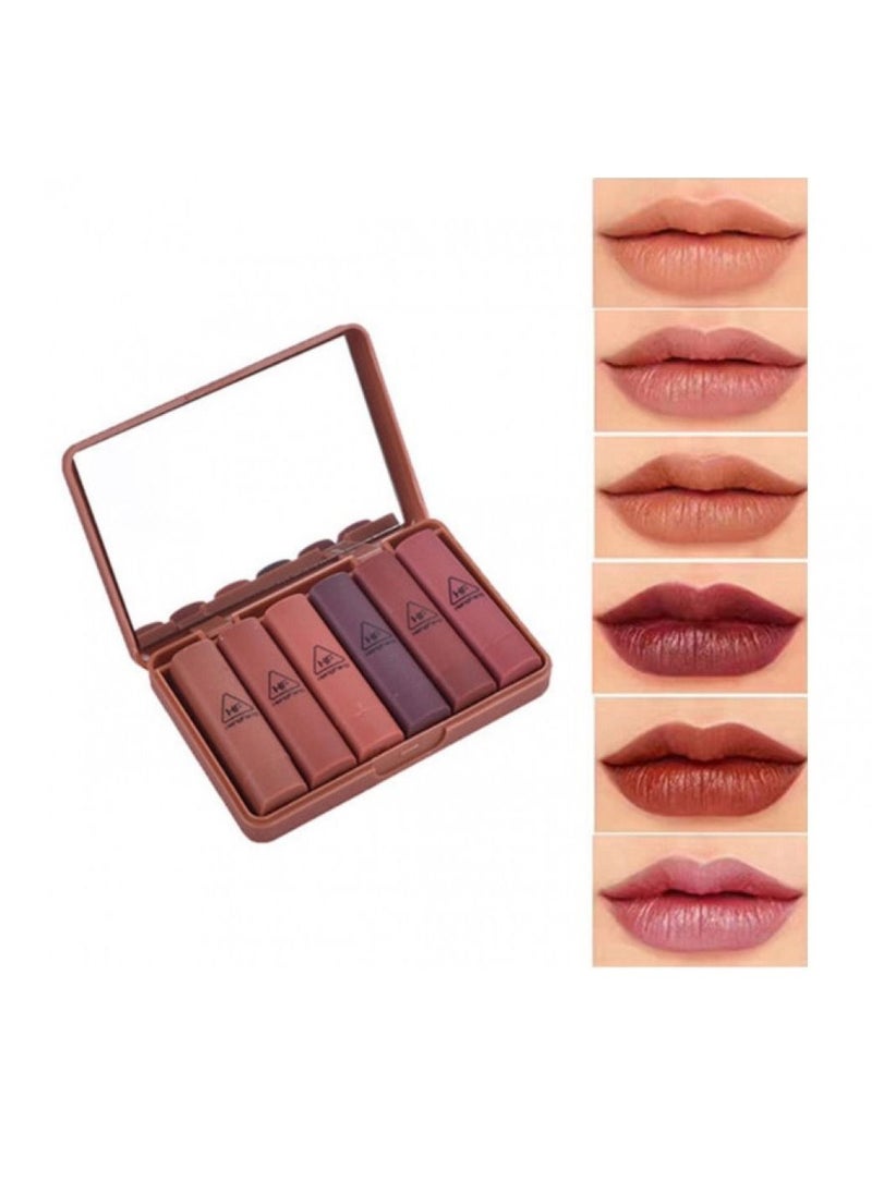 Heng Fang - 6-Piece Lipsticks Mini Set Multicolour - Image 1