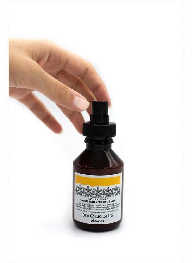 Davines Naturaltech NOURISHING Keratin Sealer, No Rinse Softening And Protection to Strengthen And Defend Against Split Ends, 3.38 Fl. Oz. - Image 3