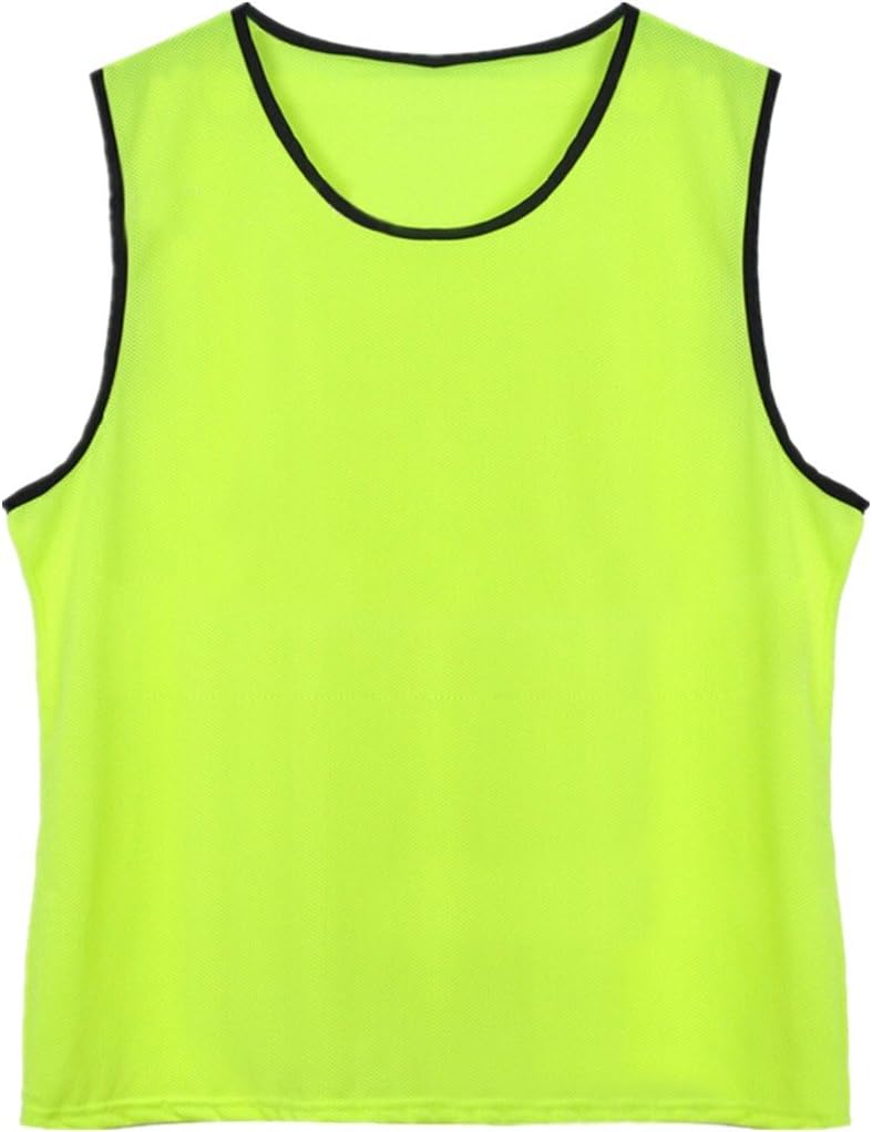 DreamHigh DH Soccer Sports Team Practice Pinnies Training Mesh Vests Youth -12 pcs Pack - Image 2