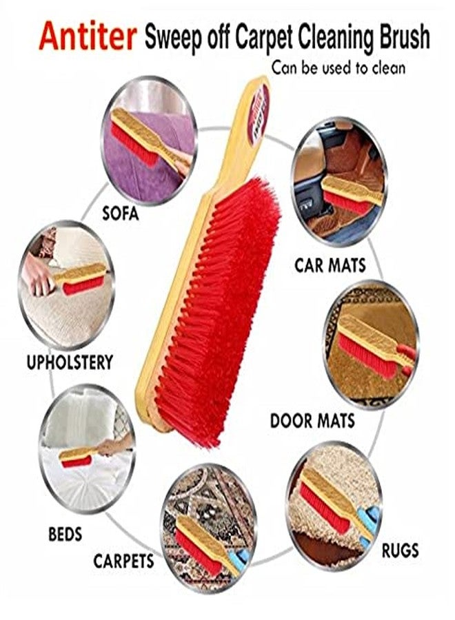 Antiter Multipurpose Floor Cleaning Brush for Carpets, Tiles, Wood and Hard Floors - 1 - Image 3