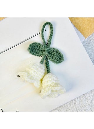 Handmade Lily Bell Pompom Keychain Charm 2 White - pzsku/Z8C539FFC7AD24B6F16DEZ/45/1746226530/d0832188-e677-4422-bbf3-65998cd50987